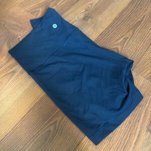 Navy Lululemon, 5in, Biker short Size 8